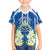 Nicaragua Independence Day 1821 Family Matching Off Shoulder Short Dress and Hawaiian Shirt Coat Of Arms With Plumeria - Wonder Print Shop