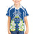 Nicaragua Independence Day 1821 Family Matching Short Sleeve Bodycon Dress and Hawaiian Shirt Coat Of Arms With Plumeria - Wonder Print Shop