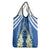 Nicaragua Independence Day 1821 Grocery Bag Coat Of Arms With Plumeria - Wonder Print Shop