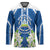 Nicaragua Independence Day 1821 Hockey Jersey Coat Of Arms With Plumeria - Wonder Print Shop