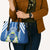 Nicaragua Independence Day 1821 Leather Bag Coat Of Arms With Plumeria - Wonder Print Shop