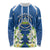 Nicaragua Independence Day 1821 Long Sleeve Shirt Coat Of Arms With Plumeria - Wonder Print Shop