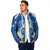 Nicaragua Independence Day 1821 Padded Jacket Coat Of Arms With Plumeria - Wonder Print Shop