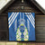 Nicaragua Independence Day 1821 Quilt Coat Of Arms With Plumeria - Wonder Print Shop