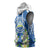 Nicaragua Independence Day 1821 Sleeveless Hoodie Coat Of Arms With Plumeria - Wonder Print Shop
