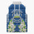 Nicaragua Independence Day 1821 Sleeveless Puffer Jacket Coat Of Arms With Plumeria - Wonder Print Shop
