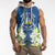 Nicaragua Independence Day 1821 Sleeveless Zip Hoodie Coat Of Arms With Plumeria - Wonder Print Shop