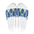 Nicaragua Independence Day 1821 Slide Sandals Coat Of Arms With Plumeria - Wonder Print Shop