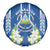 Nicaragua Independence Day 1821 Spare Tire Cover Coat Of Arms With Plumeria - Wonder Print Shop