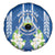 Nicaragua Independence Day 1821 Spare Tire Cover Coat Of Arms With Plumeria - Wonder Print Shop