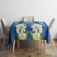 Nicaragua Independence Day 1821 Tablecloth Coat Of Arms With Plumeria - Wonder Print Shop