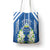 Nicaragua Independence Day 1821 Tote Bag Coat Of Arms With Plumeria - Wonder Print Shop