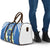 Nicaragua Independence Day 1821 Travel Bag Coat Of Arms With Plumeria - Wonder Print Shop