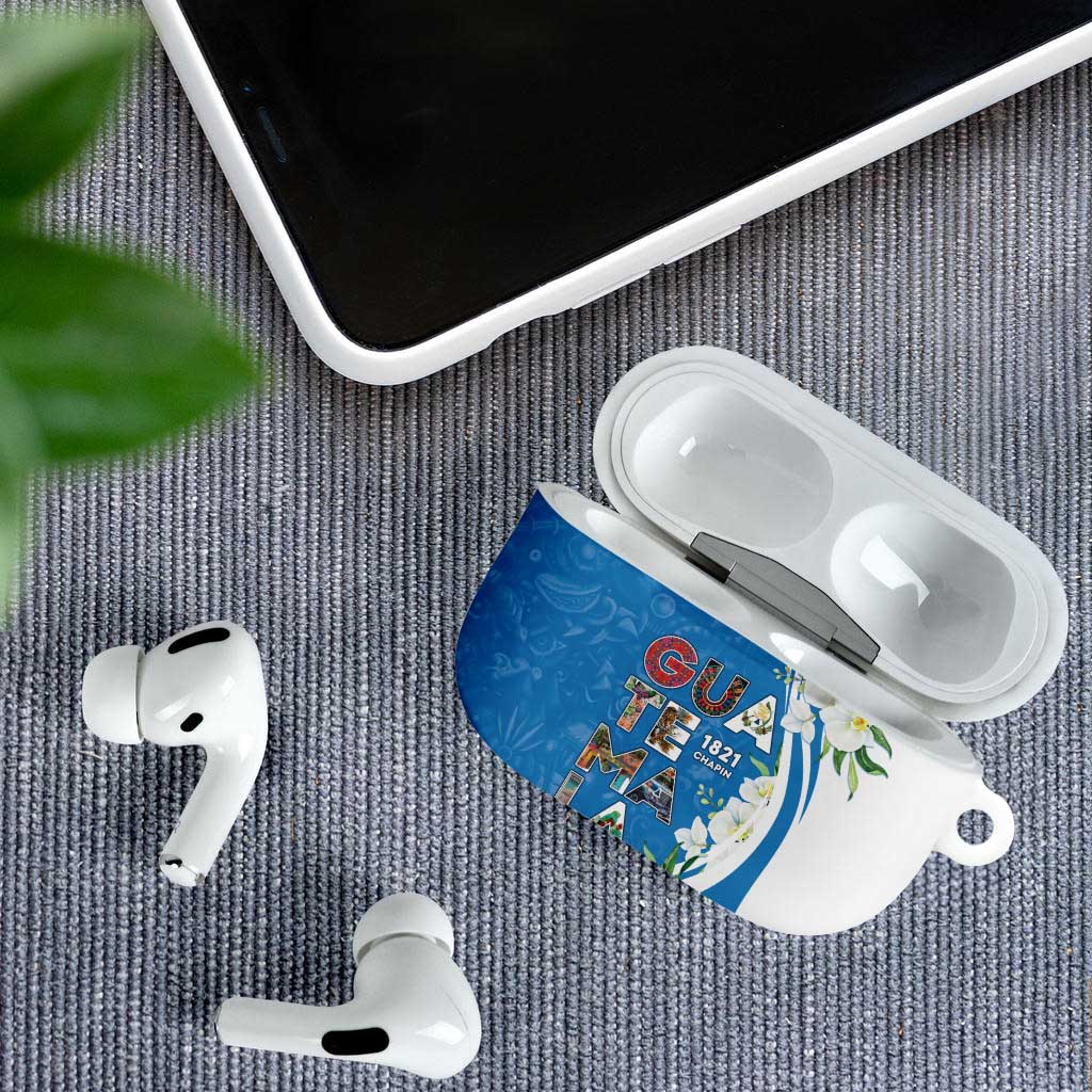 Guatemala 1821 Chapin AirPods Case Happy Independence Day - Wonder Print Shop