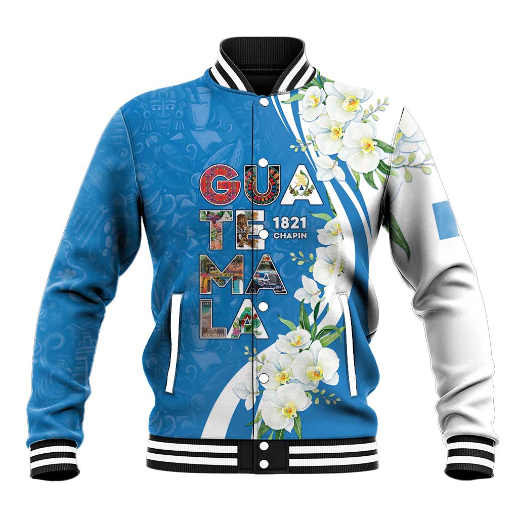 Guatemala 1821 Chapin Baseball Jacket Happy Independence Day - Wonder Print Shop