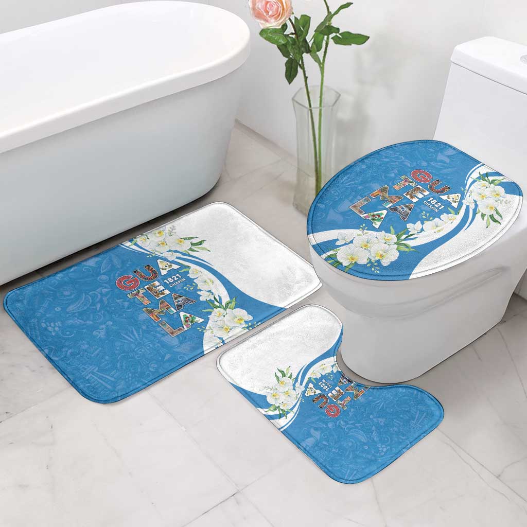 Guatemala 1821 Chapin Bathroom Set Happy Independence Day - Wonder Print Shop