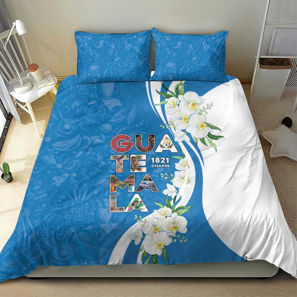 Guatemala 1821 Chapin Bedding Set Happy Independence Day - Wonder Print Shop