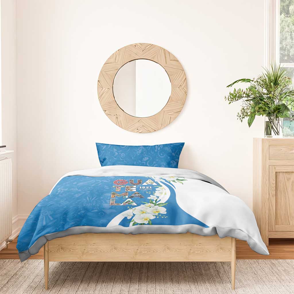 Guatemala 1821 Chapin Bedding Set Happy Independence Day - Wonder Print Shop