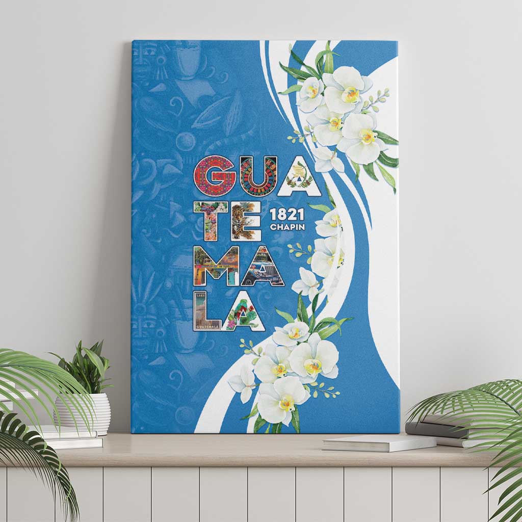 Guatemala 1821 Chapin Canvas Wall Art Happy Independence Day - Wonder Print Shop