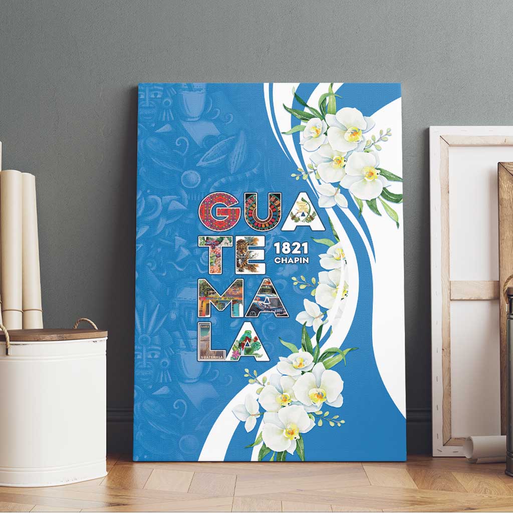Guatemala 1821 Chapin Canvas Wall Art Happy Independence Day - Wonder Print Shop