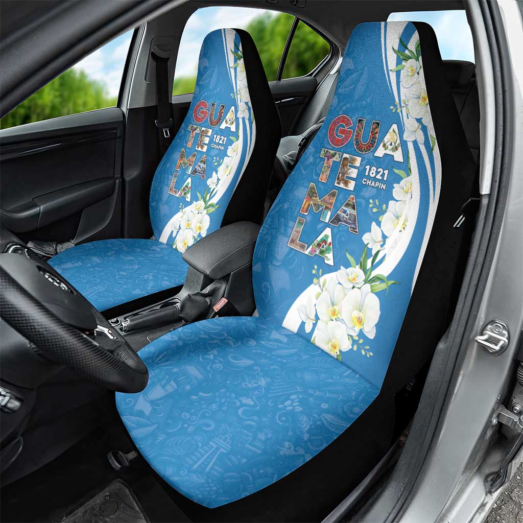 Guatemala 1821 Chapin Car Seat Cover Happy Independence Day - Wonder Print Shop