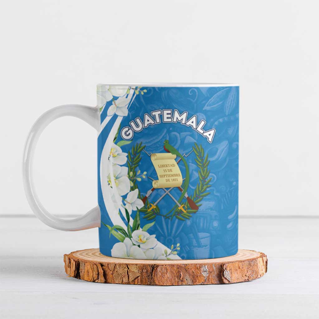 Guatemala 1821 Chapin Ceramic Mug Happy Independence Day - Wonder Print Shop