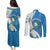 Guatemala 1821 Chapin Couples Matching Puletasi and Long Sleeve Button Shirt Happy Independence Day - Wonder Print Shop