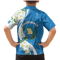 Guatemala 1821 Chapin Family Matching Mermaid Dress and Hawaiian Shirt Happy Independence Day - Wonder Print Shop