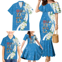 Guatemala 1821 Chapin Family Matching Mermaid Dress and Hawaiian Shirt Happy Independence Day - Wonder Print Shop