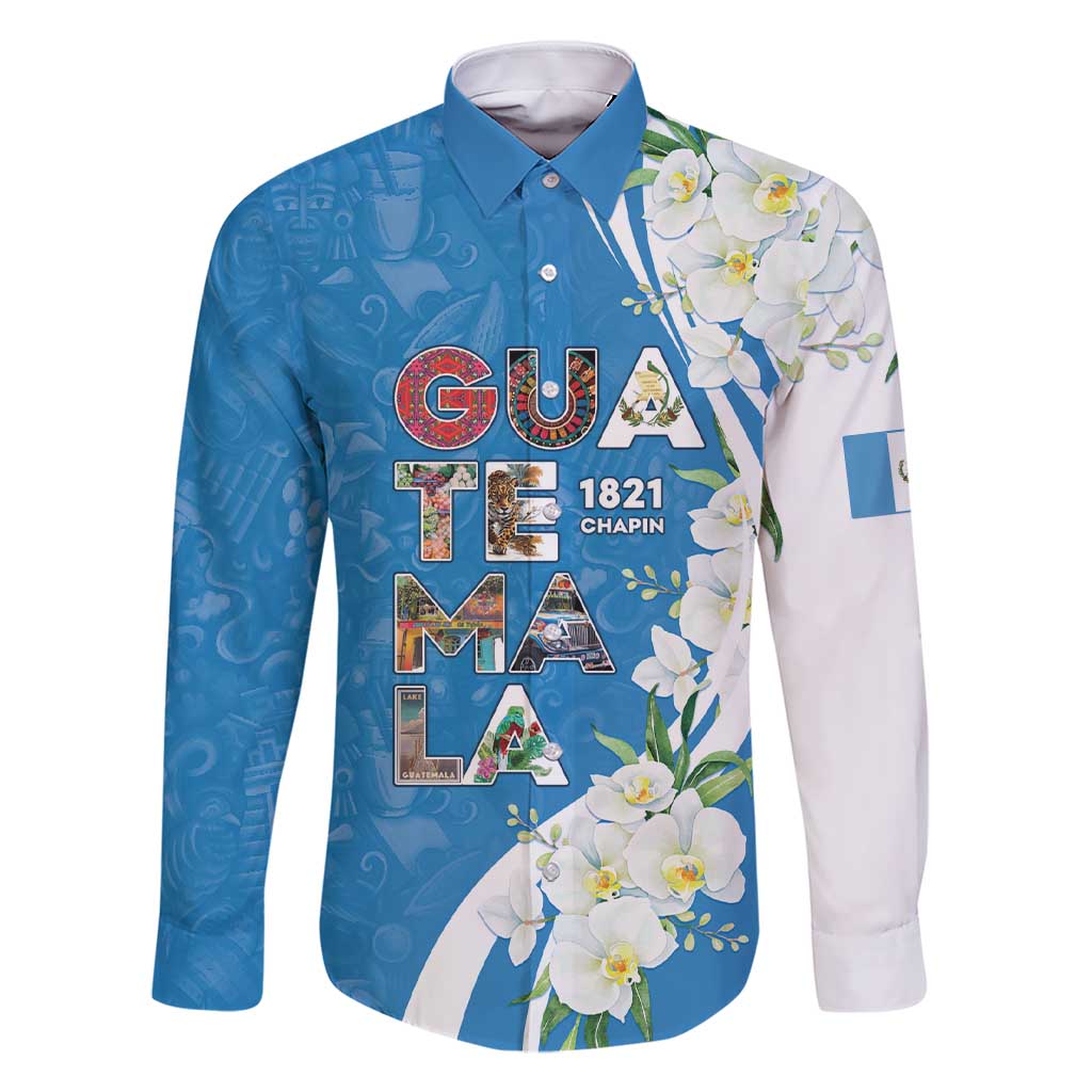 Guatemala 1821 Chapin Family Matching Short Sleeve Bodycon Dress and Hawaiian Shirt Happy Independence Day - Wonder Print Shop