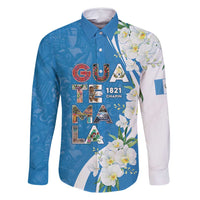 Guatemala 1821 Chapin Family Matching Summer Maxi Dress and Hawaiian Shirt Happy Independence Day - Wonder Print Shop