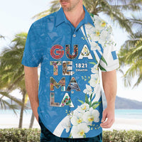 Guatemala 1821 Chapin Hawaiian Shirt Happy Independence Day - Wonder Print Shop