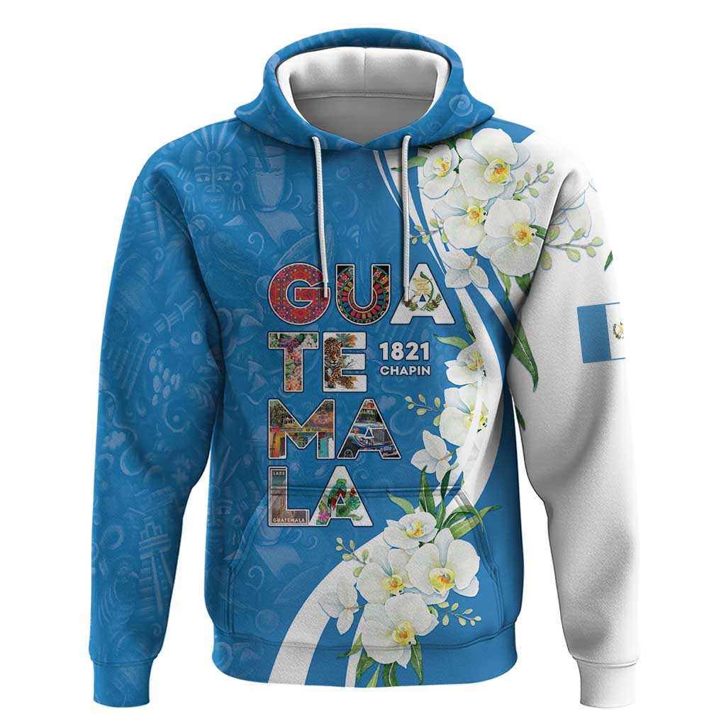 Guatemala 1821 Chapin Hoodie Happy Independence Day - Wonder Print Shop