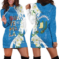 Guatemala 1821 Chapin Hoodie Dress Happy Independence Day - Wonder Print Shop