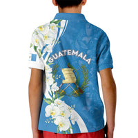 Guatemala 1821 Chapin Kid Polo Shirt Happy Independence Day - Wonder Print Shop