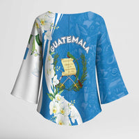 Guatemala 1821 Chapin Kimono Sleeve Blouse Happy Independence Day - Wonder Print Shop