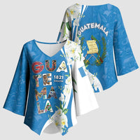 Guatemala 1821 Chapin Kimono Sleeve Blouse Happy Independence Day - Wonder Print Shop