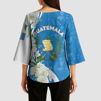 Guatemala 1821 Chapin Kimono Sleeve Blouse Happy Independence Day - Wonder Print Shop