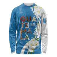 Guatemala 1821 Chapin Long Sleeve Shirt Happy Independence Day - Wonder Print Shop