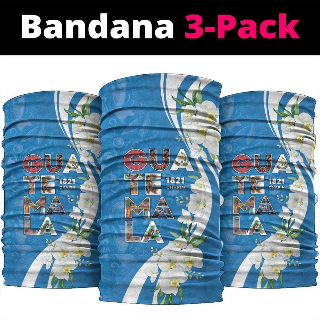 Guatemala 1821 Chapin Neck Gaiter Happy Independence Day - Wonder Print Shop