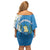 Guatemala 1821 Chapin Off Shoulder Short Dress Happy Independence Day - Wonder Print Shop