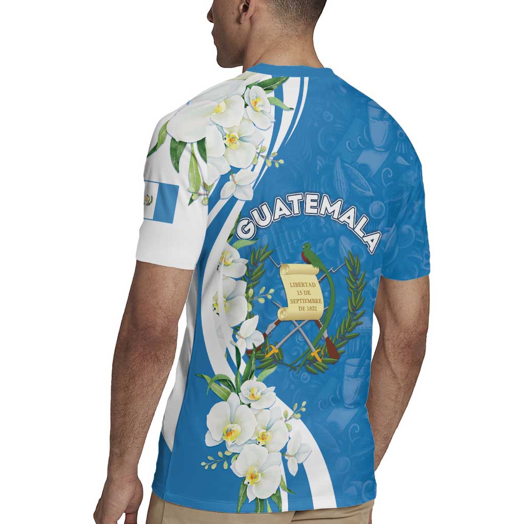 Guatemala 1821 Chapin Rugby Jersey Happy Independence Day - Wonder Print Shop