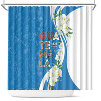 Guatemala 1821 Chapin Shower Curtain Happy Independence Day - Wonder Print Shop