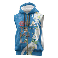 Guatemala 1821 Chapin Sleeveless Zip Hoodie Happy Independence Day - Wonder Print Shop