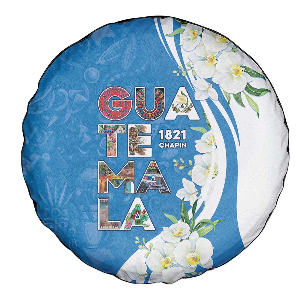 Guatemala 1821 Chapin Spare Tire Cover Happy Independence Day - Wonder Print Shop