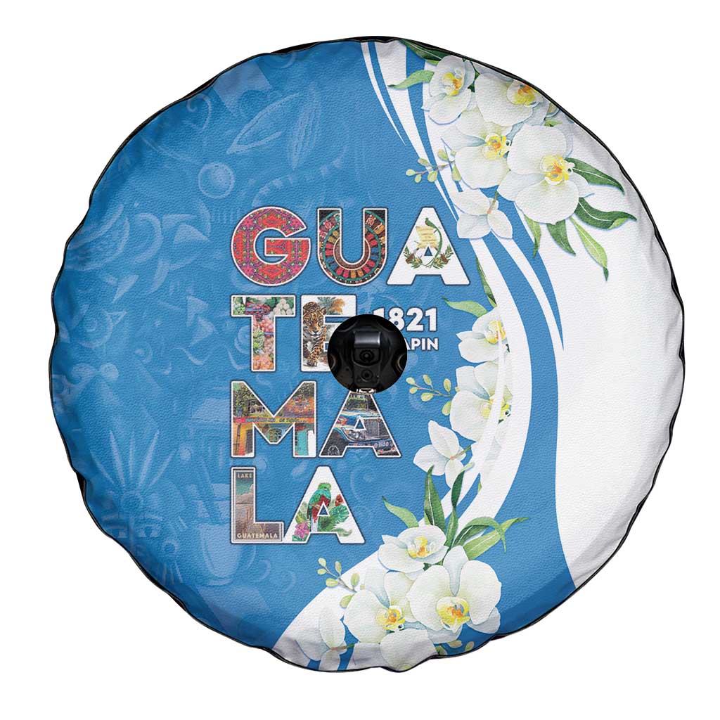 Guatemala 1821 Chapin Spare Tire Cover Happy Independence Day - Wonder Print Shop
