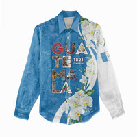 Guatemala 1821 Chapin Women Casual Shirt Happy Independence Day - Wonder Print Shop