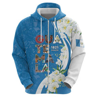 Guatemala 1821 Chapin Zip Hoodie Happy Independence Day - Wonder Print Shop