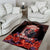 Day of Dead Couple Sugar Skull Area Rug Forever and Ever! LT05 - Wonder Print Shop
