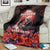 Day of Dead Couple Sugar Skull Blanket Forever and Ever!